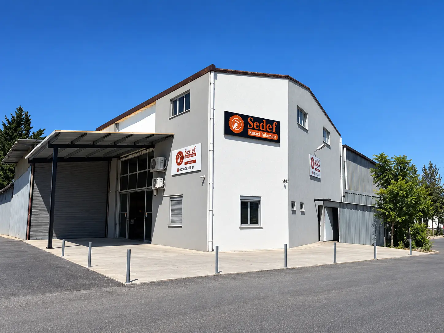 Sedef Kesici Takımlar Denizli hizmet noktasının geniş görünümü